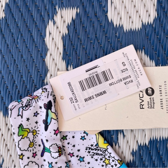 RVCA Colorful Patterned Bikini Set - Picture 4 of 11